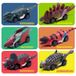 Voiture à friction dinosaure, set de 6 mini voitures réalistes de dinosaures, cadeaux pour enfants, garçons, jeu de rôle intérieur extérieur