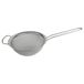Grunwerg Fijne zeef met gepolijste rand en handvat, zilver, 7 inch, diameter 18 cm