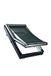 Origineel Roto Origineel Buitenrolgordijn Screen ZAR Zonwering Warmtewering Volledig Functioneel bij Geopend Raam Lengte Verstelbaar Voor Roto Dakramen van de Designo R4/R7 Serie met Maat 065/xxx Breedte 65 cm