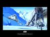 Komar Star Wars Classic RMQ Hoth Battle Snowspeeder Muurafbeelding