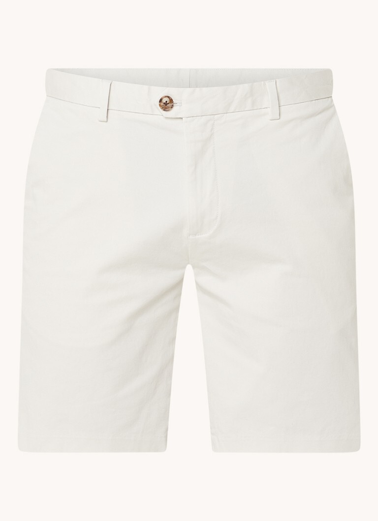 Reiss Reiss Wicket straight fit korte chino met steekzakken