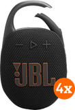 JBL Clip 5 - 4-pack - Zwart