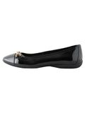 Next - Femme - Ballerines Forever Comfort® à chaîne métallique - Noir