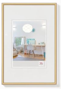 Walther New Lifestyle Kunststof Fotolijst Goud 28x35 cm