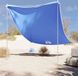Maison Exclusive Tente de plage avec sacs de sable, bleu, 214x236 cm