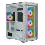 XPG BATTLECRUISER II ST Midi Tower Blanc