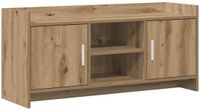 vidaXL TV-kast 102 x 33 x 47 cm Artisanaal eiken Bewerkt hout
