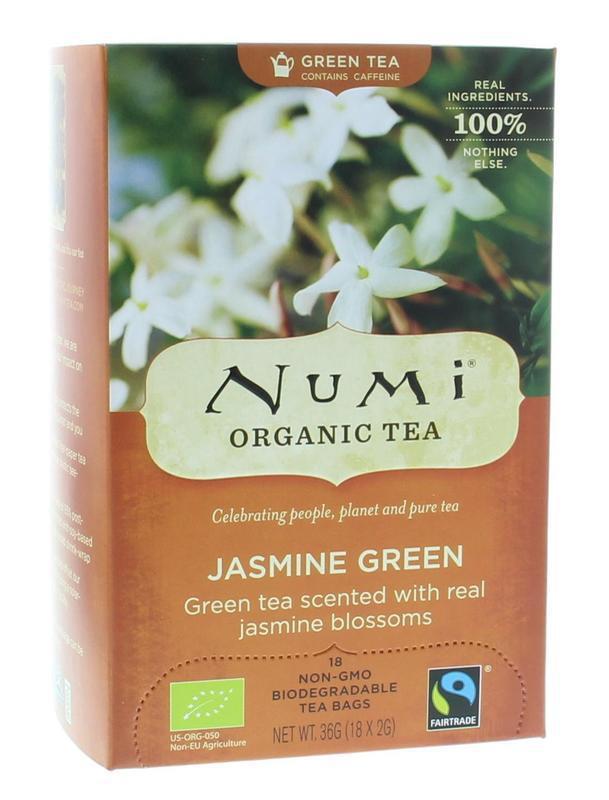 Numi Organic Tea Jasmine Green 18st