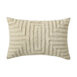 Telin Coussin Teinté 30x50 cm Blanc cassé