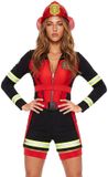 Wilbers Sexy Brandweer Outfit Dames - Maat L