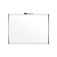 Nobo Rexel Whiteboard met Gewelfde Lijst 585x430mm - Grijs