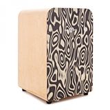 Gear4music Deluxe String Cajon van Gear4music, Liquorice Swirl