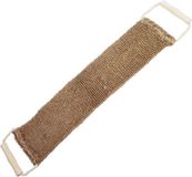 Ancient Wisdom Natuurlijke Jute Rug Scrub - Scrub Handschoen - Biologisch Afbreekbaar