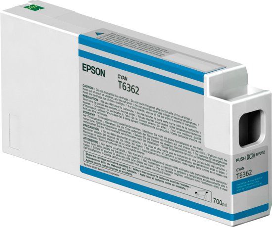 Epson T636200 - Cyaan inktcartridge - 700 ml