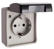 Vaste basis, waterdicht IP44