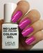 Layla Cosmetics Milano No Lamp Polish Colour Gel - Fluo Purply, per stuk verpakt (1 x 10 ml)