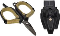Westin Braid schaar/scissors 8.9cm oker/zwart