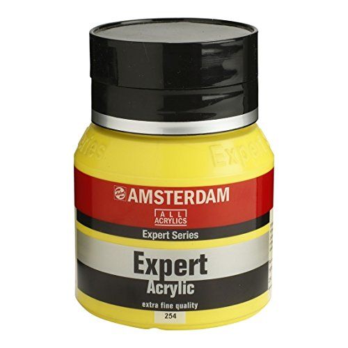 Amsterdam Acrylic Amsterdam Expert - Artiesten Acryl Verf 400ml Permanent citroen geel