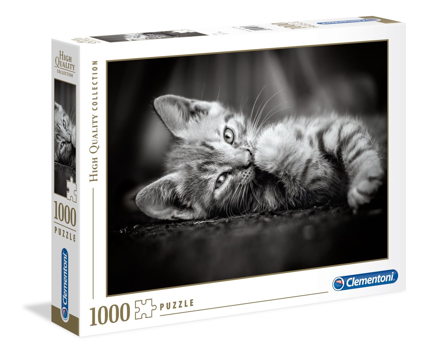 Clementoni Kitty Puzzle - Unisex - Zwart/Wit - 14+ Jaar