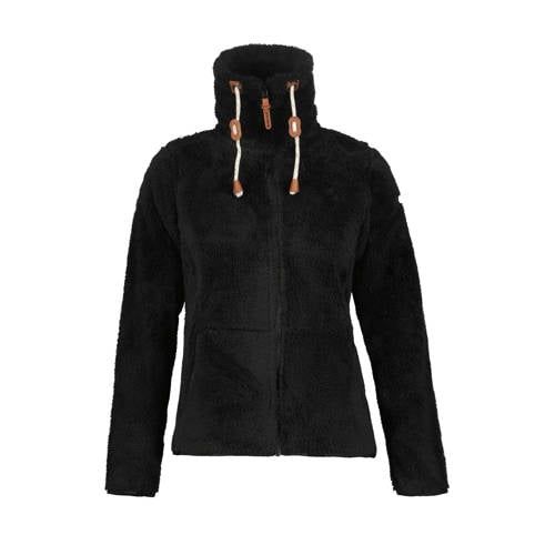 Icepeak Colony teddy outdoorvest - zwart
