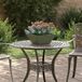 Maison Exclusive - Set van 5 plantenbakken voor de tuin, olijfgroen, 35 x 35 x 15 cm