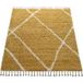Tapis Helinia jaune 140x200 cm