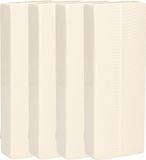Gerimport Waterverdamper - 5x - ivoor wit - keramiek - 400 ml - radiatorbak luchtbevochtiger - 7,4 x 18,6 cm