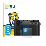 BROTECT - Screenprotector voor Fujifilm X Half X-HF1 - Folie Beschermfolie Beschermglas matte 3 Stuks