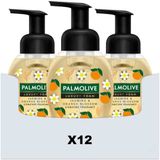 Palmolive Handzeep Luxury Foam Jasmine Orange Blossom - 12 x 250 ml