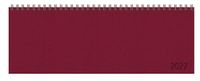 Tischkalender Korsch Verlag Tischkalender quer Professional Premium 2027 rot