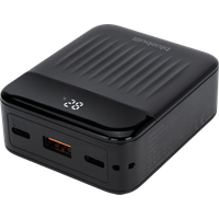 BlueBuilt Power Bank 10.000 mAh with Fast Charging Black