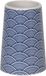 MSV Tandenborstelhouder Bento – Beker voor Tandenborstel en Tandpasta – Badkameraccessoires – Vochtbestendig – 7,5 x 11 cm – Blauw