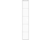 TimeTEX Ophang-organizer A4 - 5 insteektassen