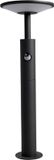 Lucande - Lampe d'extérieur LED - aluminium, plastique - H: 60 cm - anthracite, opale