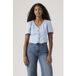 Levi's Moxie Ss Chemisier en jean slim Femme Bleu