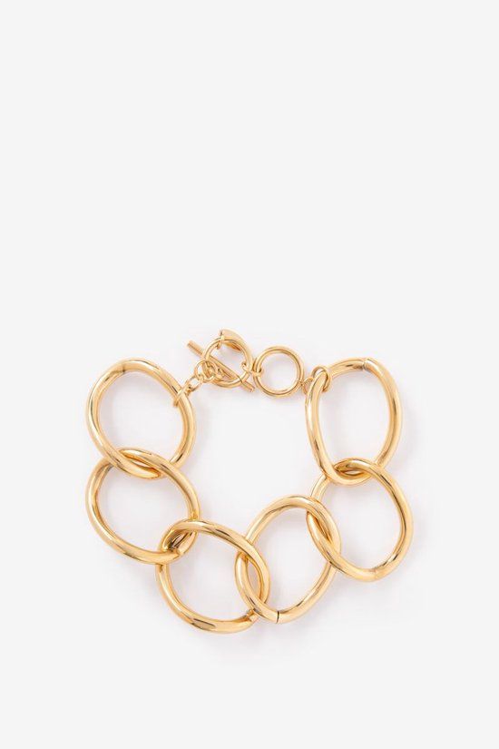 Sissy-Boy Gold plated chunky armband