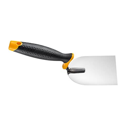 HARDY 2k Vlakspaan Serie - 6x10 cm - Voor Gips, Lijm, Glazuur - Houten Handvat