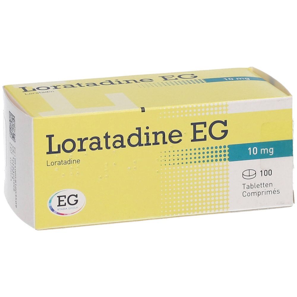 EG NV Loratadine EG 10 Mg 100 tabletten