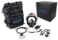 Ocean Reef Neptune III ID250 Limited Edition System Bundle Masque facial Noir S-M