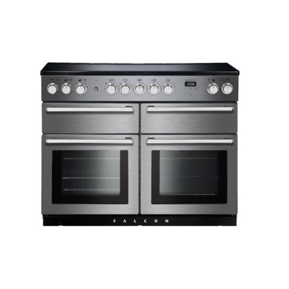 Falcon 103220201 - Fornuis - Inductie - 5 kookzones - 110 cm - Aluminium