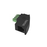 Hama 00201122 TAE-F naar RJ11 Adapter Zwart
