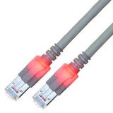 Sacon 442601,010 Netwerkkabel Grijs 10 m Cat6 S/FTP Plat