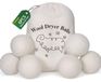 Merkloos Wol drogerballen - 6 stuks XXL - Herbruikbaar