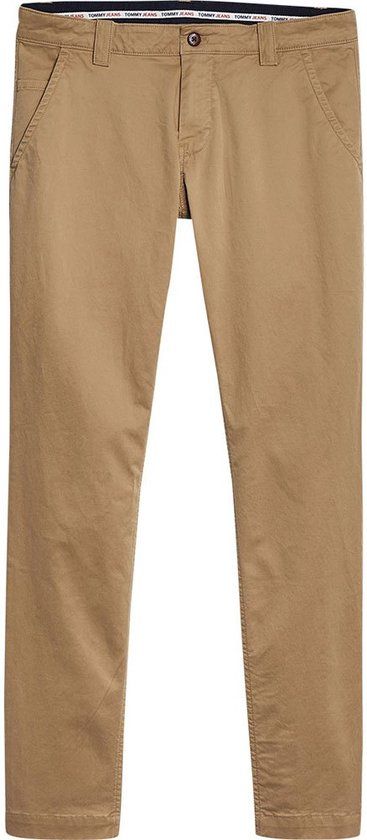 Tommy Jeans Scanton Chino - Groen - 33/36 - Heren