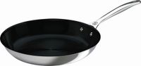 Le Creuset Lage Koekenpan 26 cm - RVS - Anti aanbaklaag - Inductie