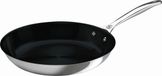 Le Creuset Lage Koekenpan 26 cm - RVS - Anti aanbaklaag - Inductie