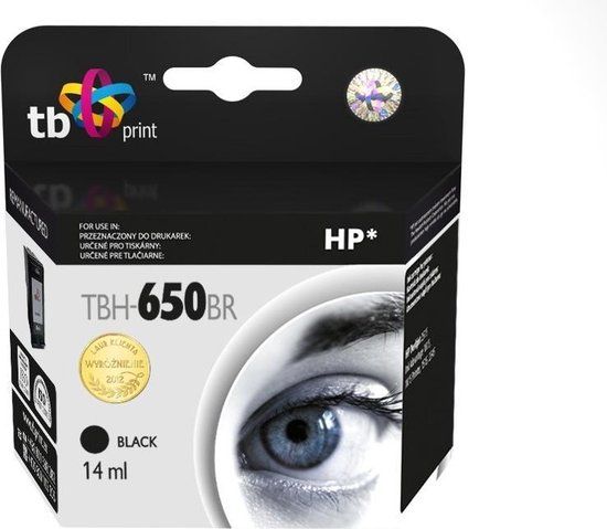 TB Print TBH-650BR Zwart Inktcartridge