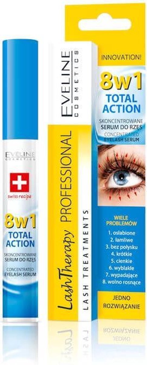 Eveline Cosmetics Lash Therapy Wimperserum 8in1 10ml.