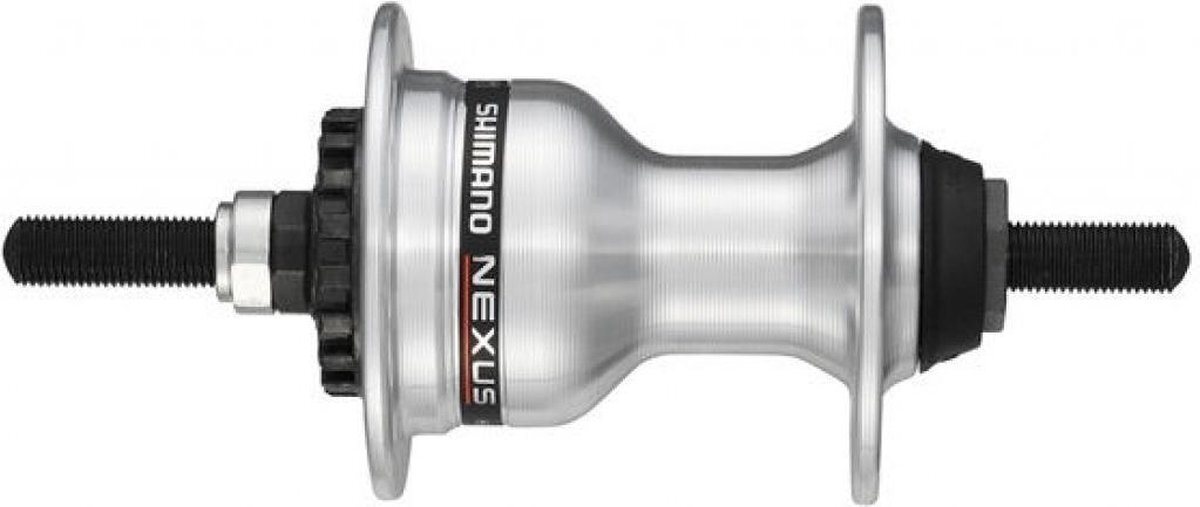 Shimano voornaaf Nexus rollerbrake 36 gaats 100 mm zilver