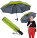Parapluie de poche à ouverture automatique Doubleface